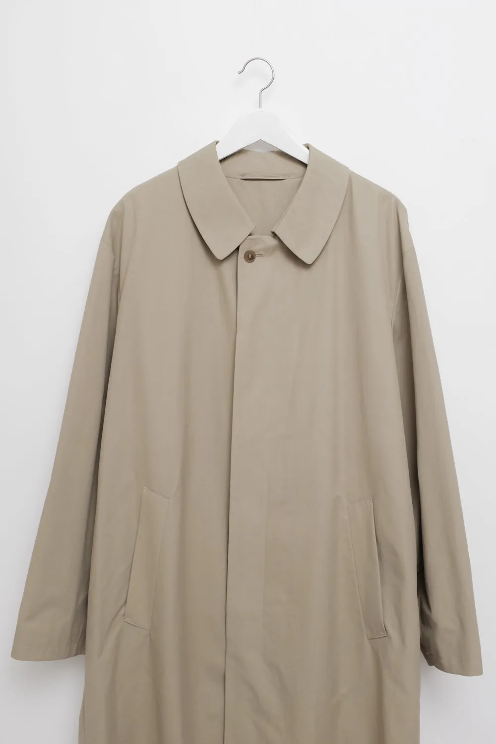 0063_CLEAN CLASSY BEIGE TRENCH COAT