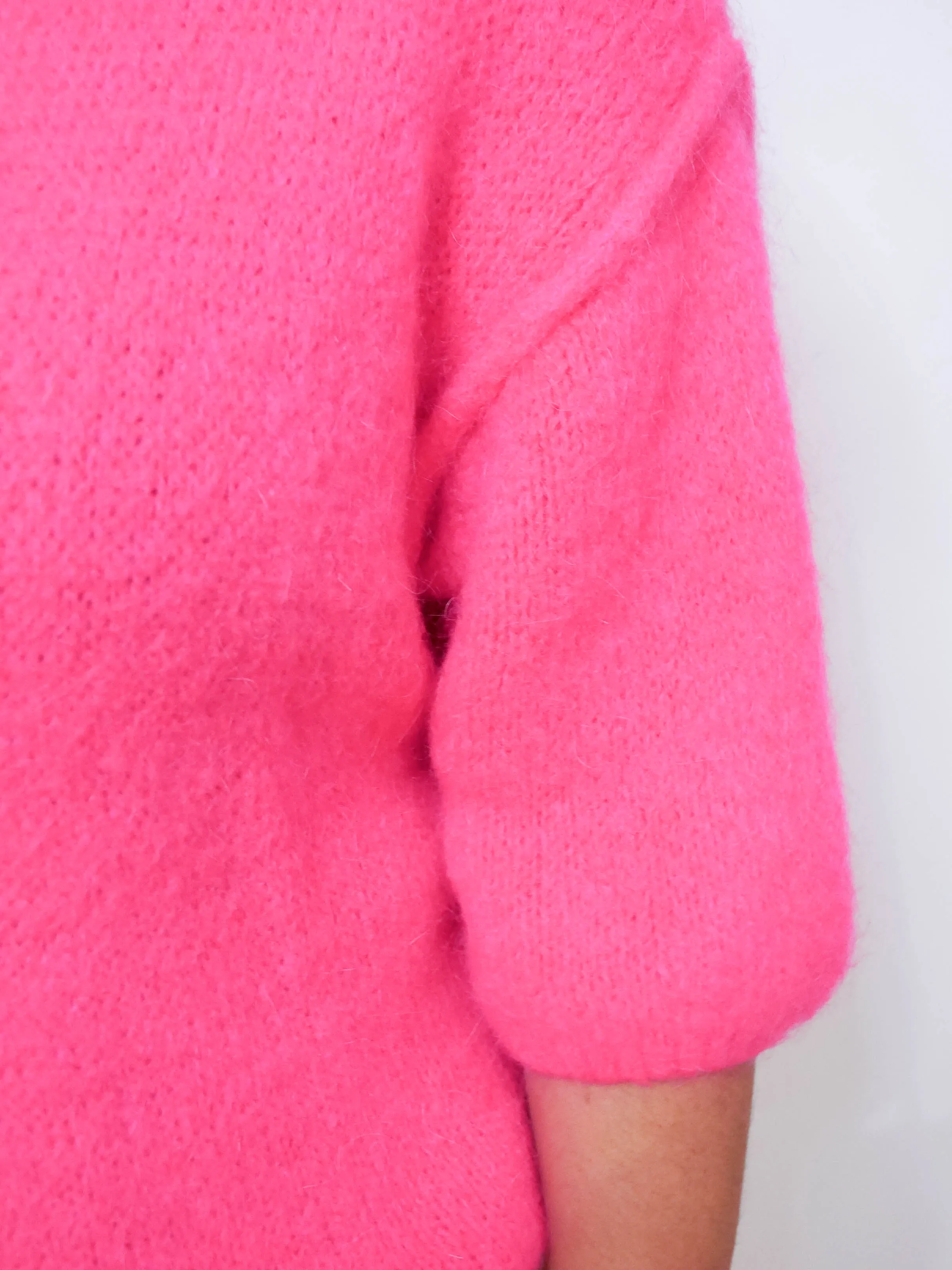 Abi Knit Fuchsia