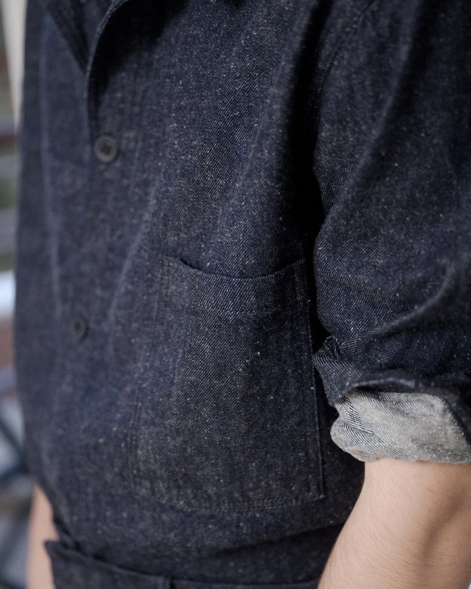 Altru Jacket - Cotton Denim - Blue Denim