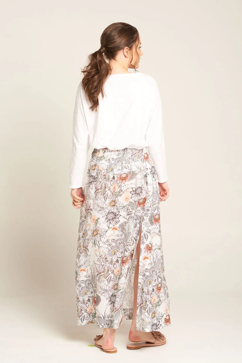 Amber Skirt Winter Floral