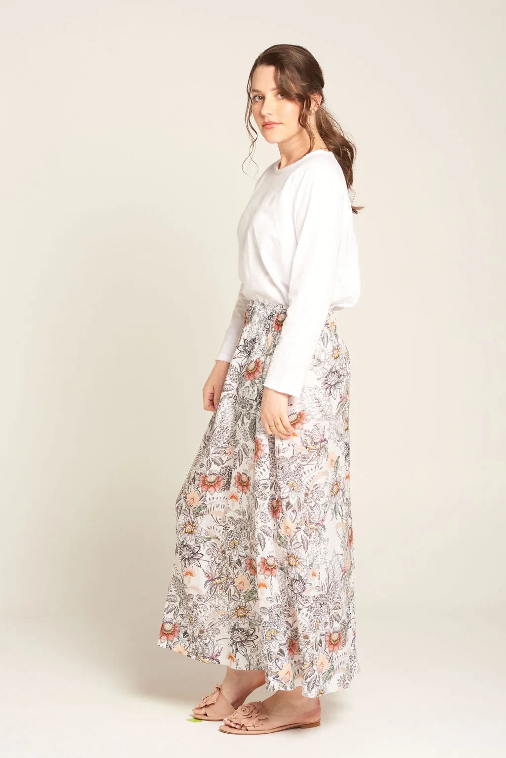 Amber Skirt Winter Floral