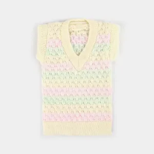 Baby Woolen Inner Wear Sweater-Yellow 3M 