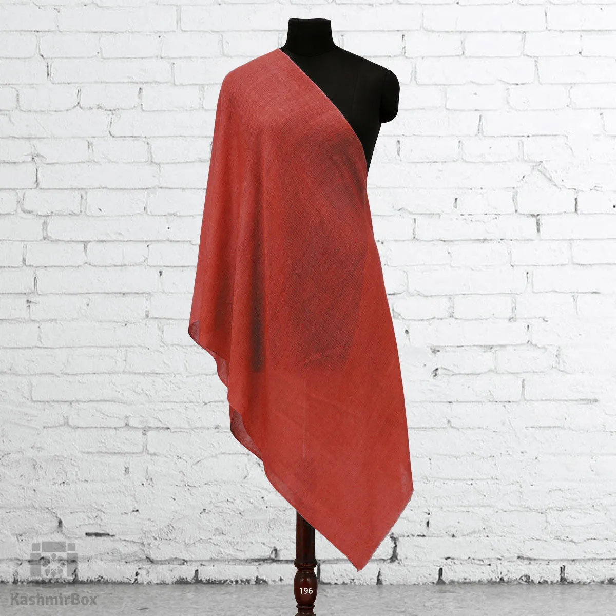 Berry Red Woolen Stole