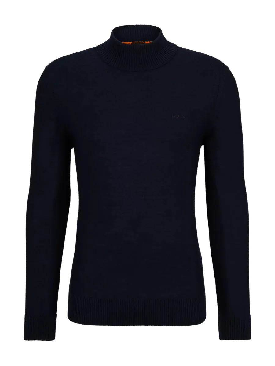 BOSS Mock Neck Knitwear - Avac_M