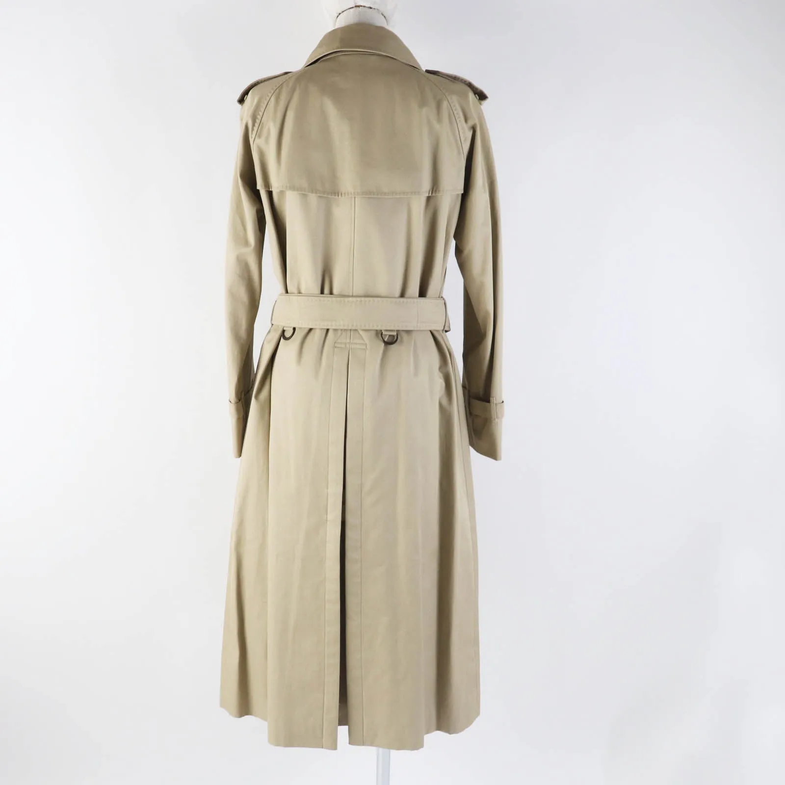 Burberry Cotton Trench Coat Beige Women