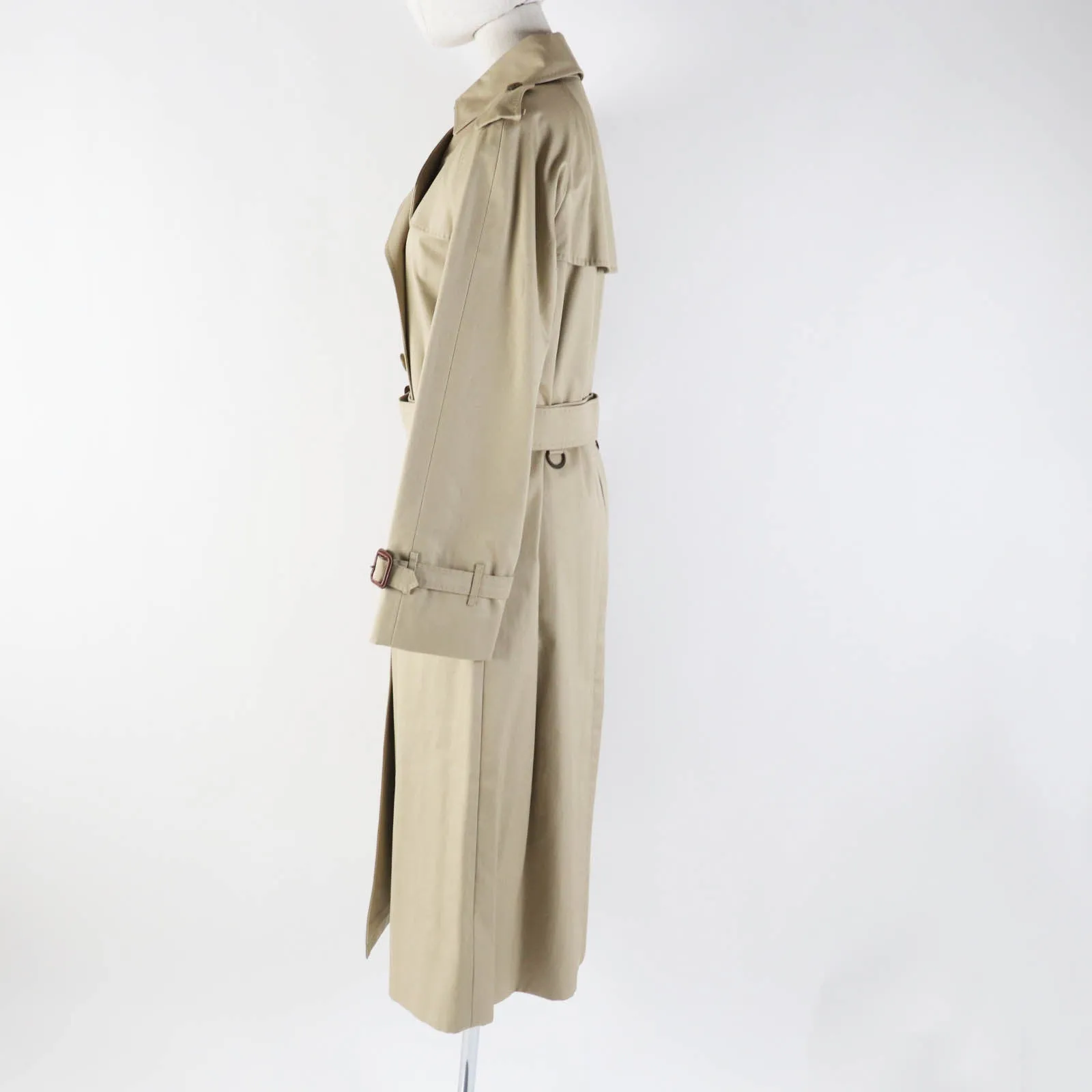 Burberry Cotton Trench Coat Beige Women