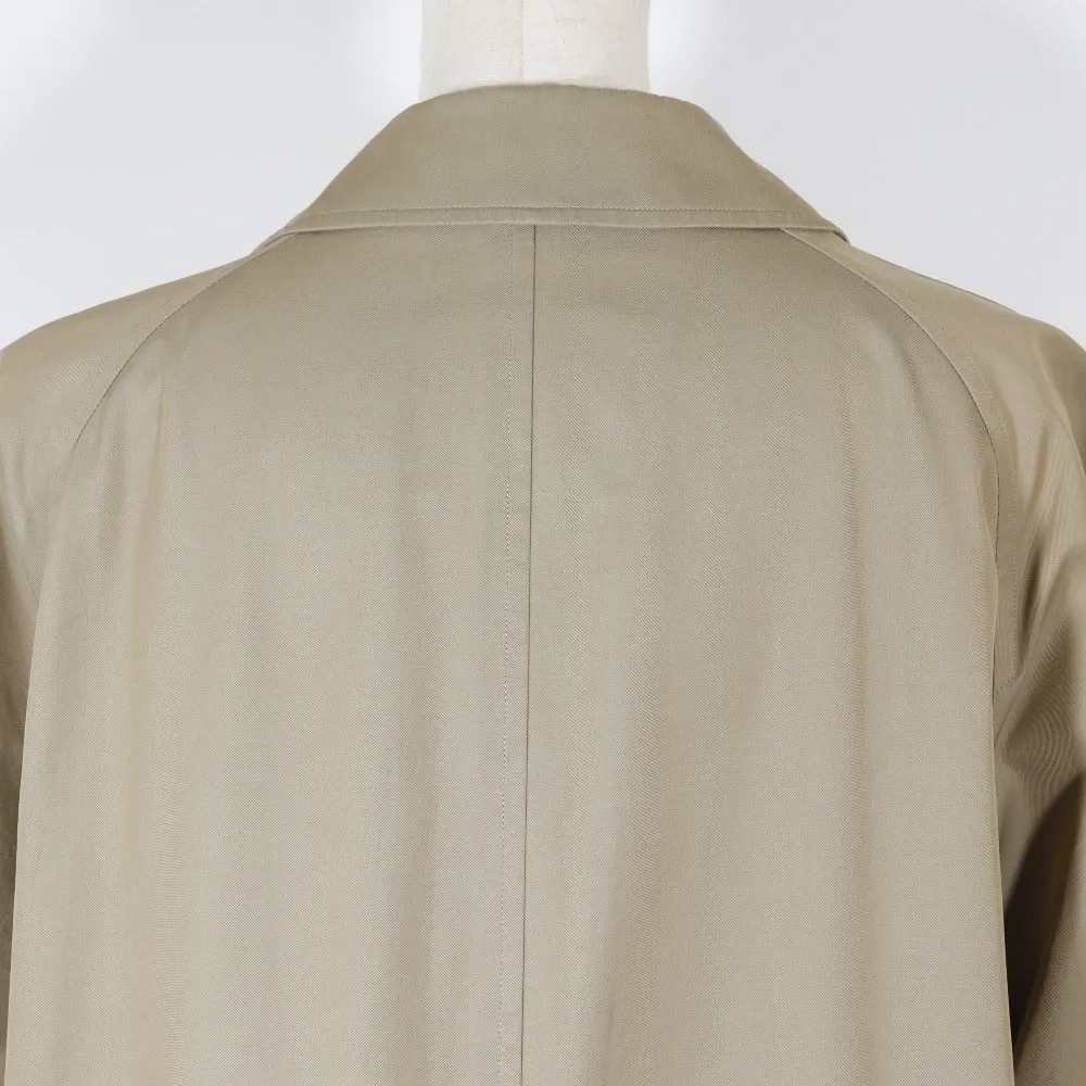 Burberry Cotton Trench Coat Beige