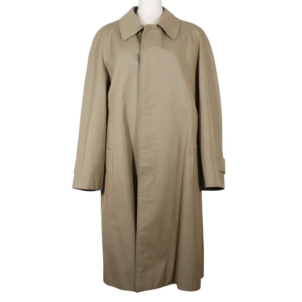 Burberry Cotton Trench Coat Beige