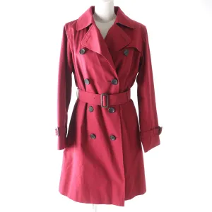 Burberry Trench Coat Wool Liner Red