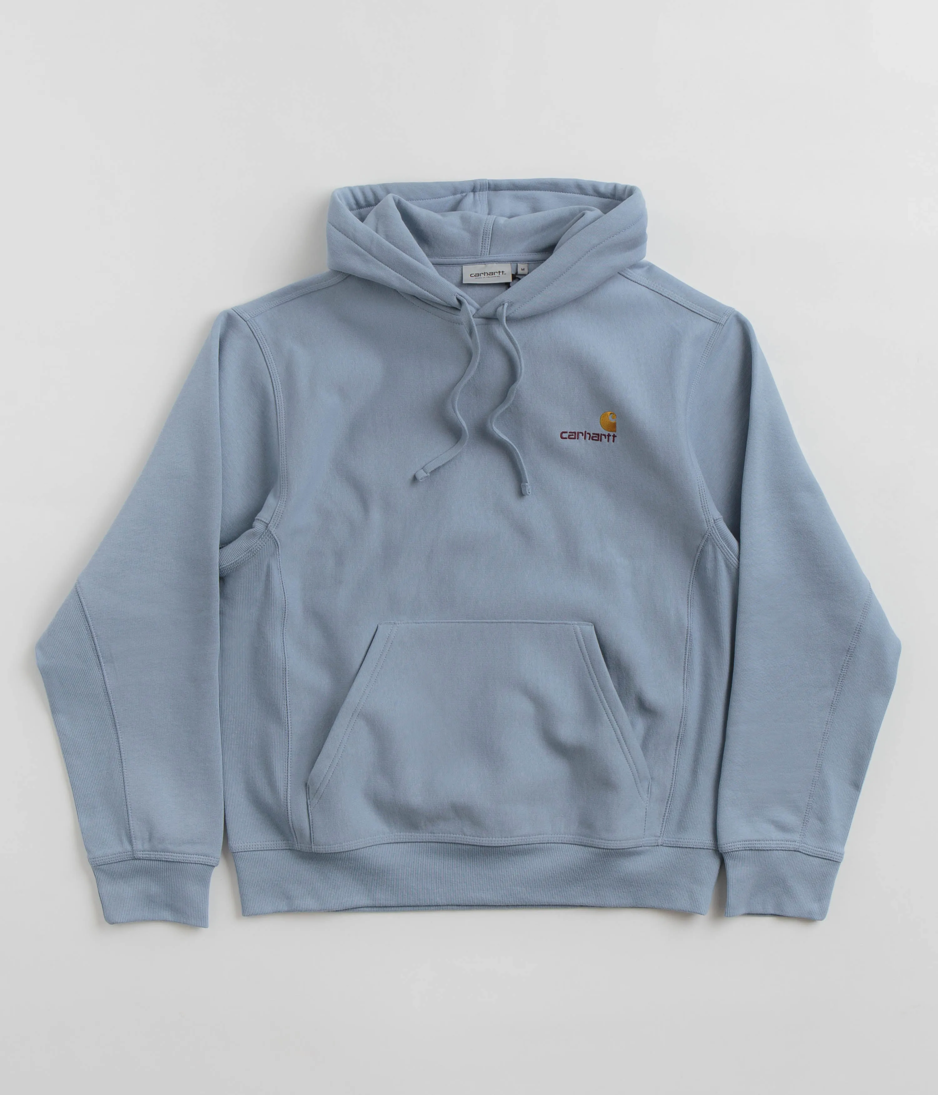 Carhartt American Script Hoodie - Frosted Blue