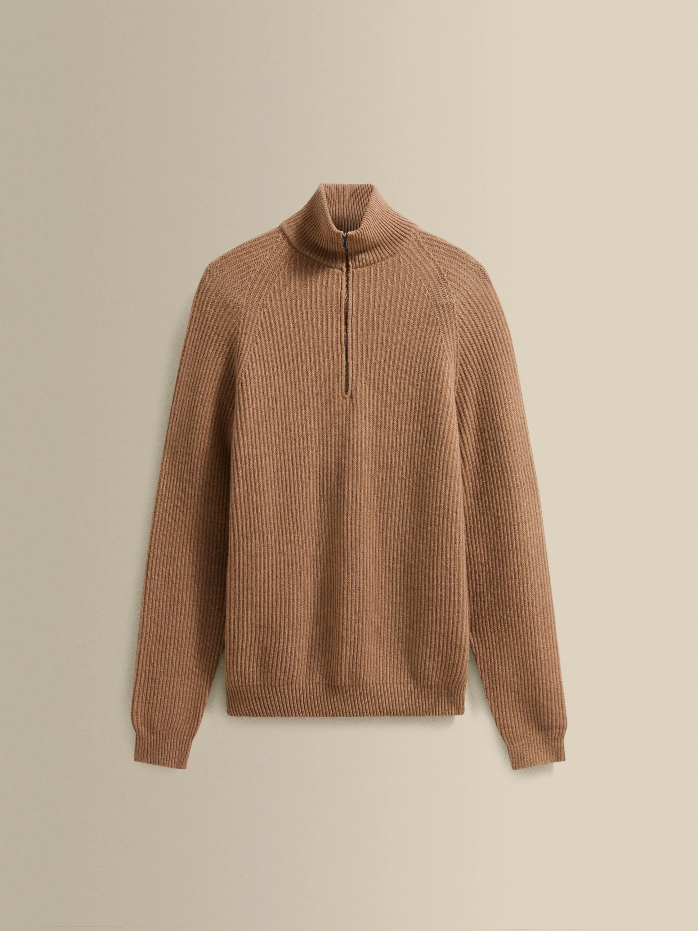 Cashmere Half-Zip Sweater