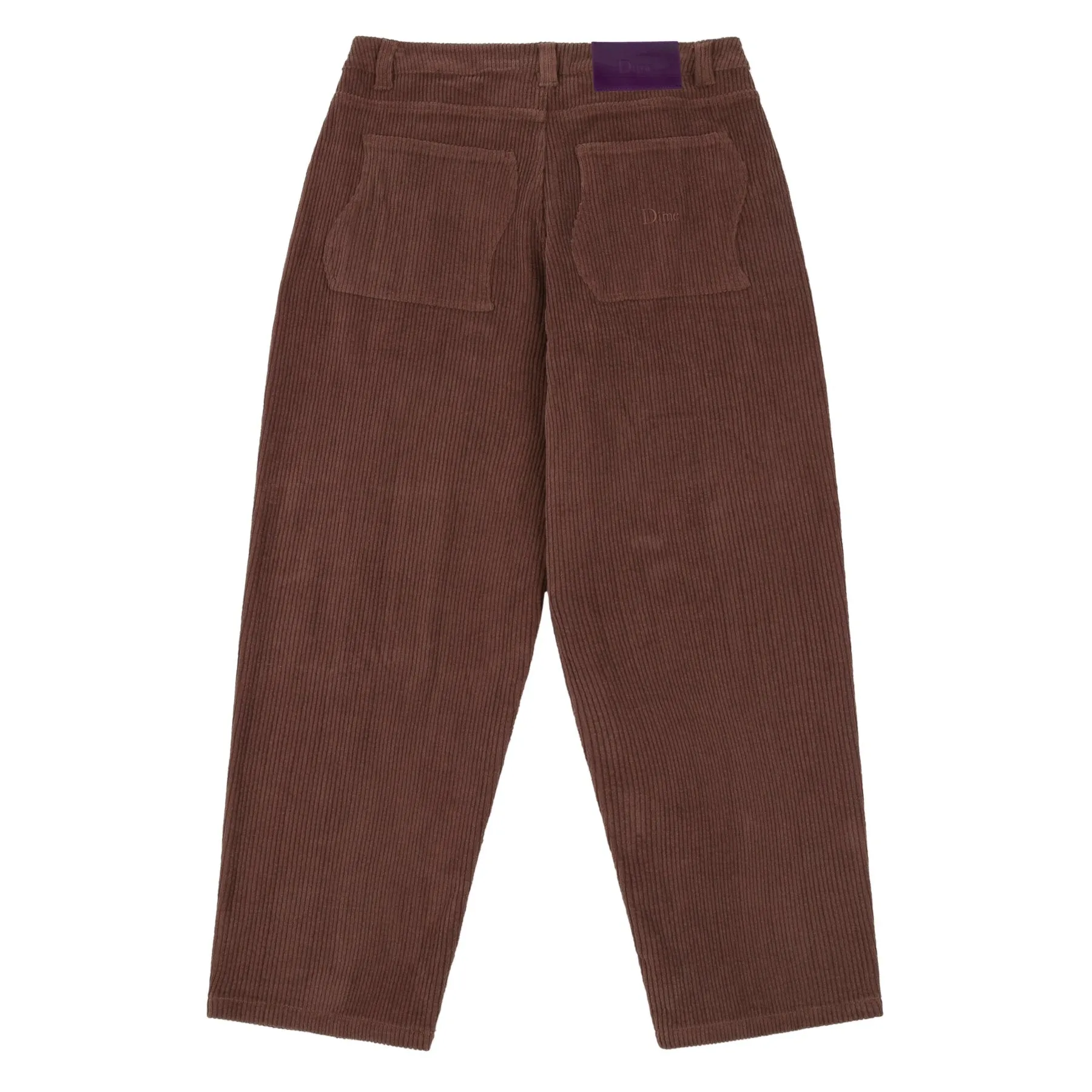 Classic Baggy Corduroy Pants - Brown