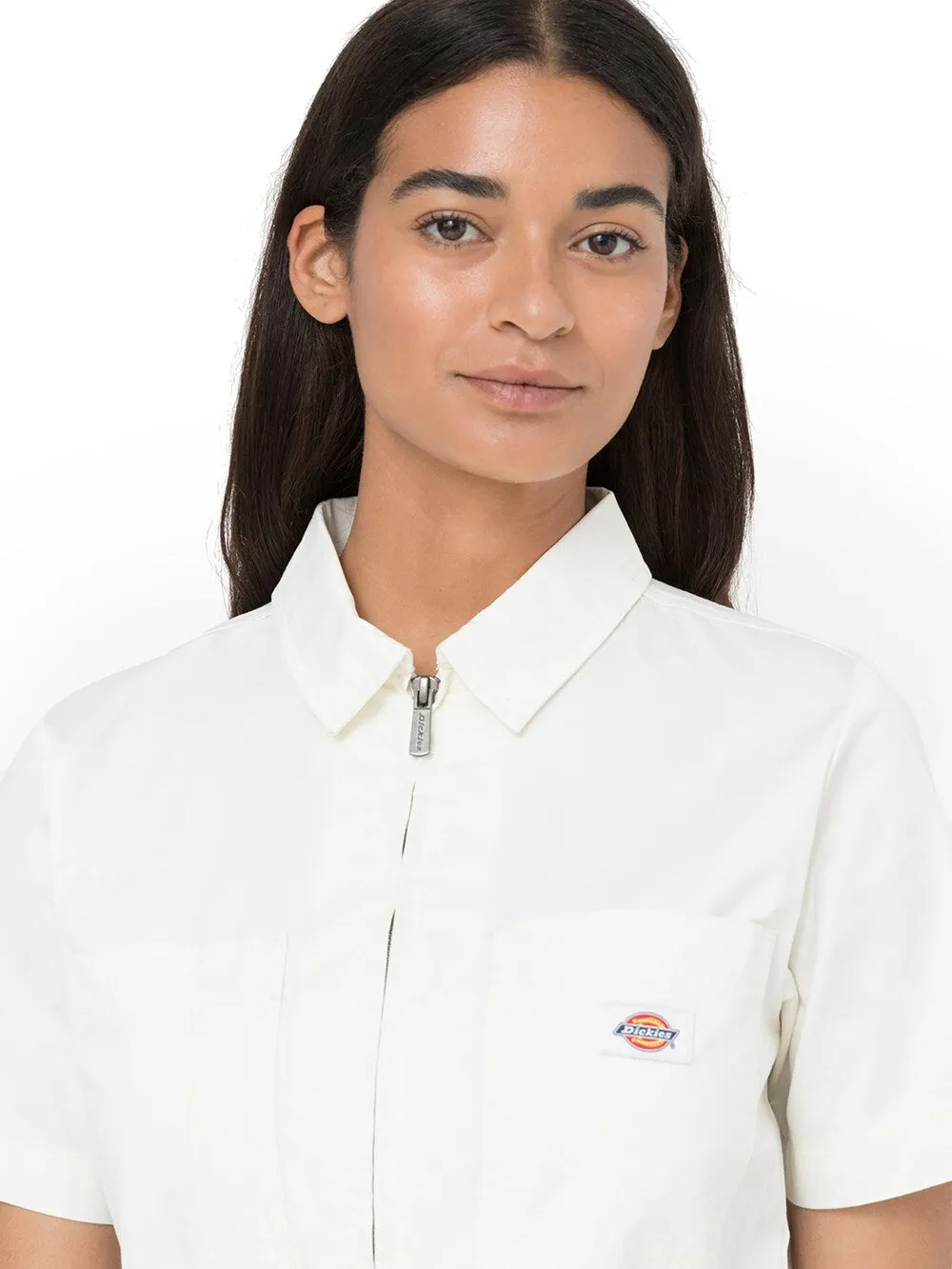 Dickies jumpsuit, white