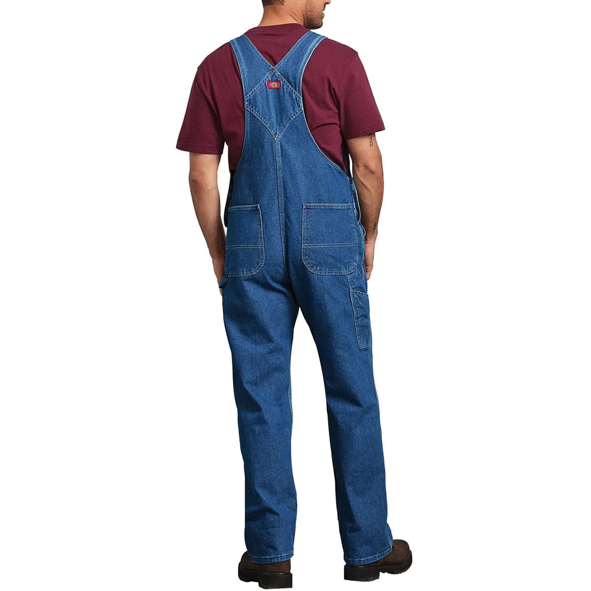 Dickies Stonewashed Indigo Bib Overalls