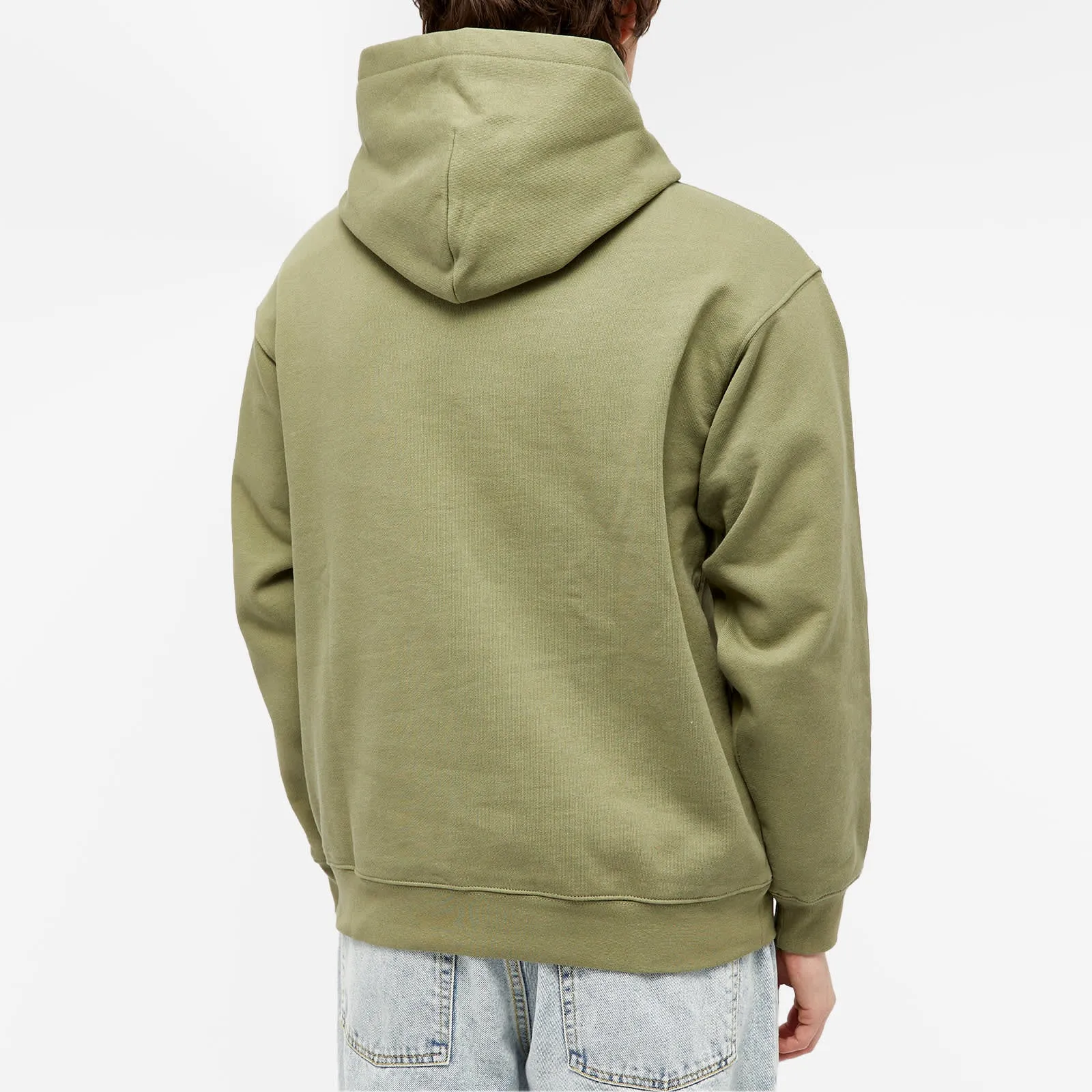 Dime Encino Chenille Hoodie, Army Green