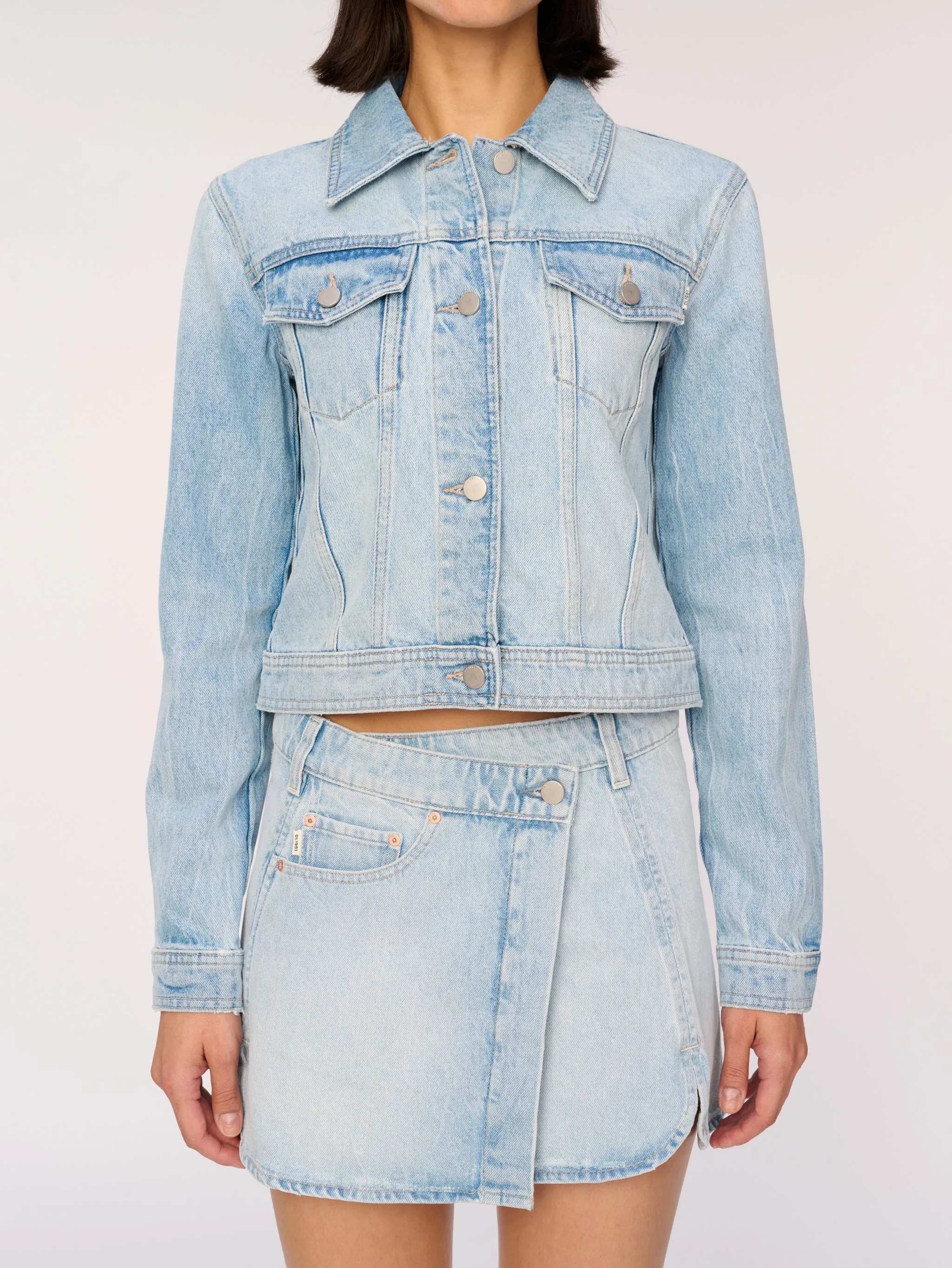 DL 1961 Vika Classic Denim Jacket