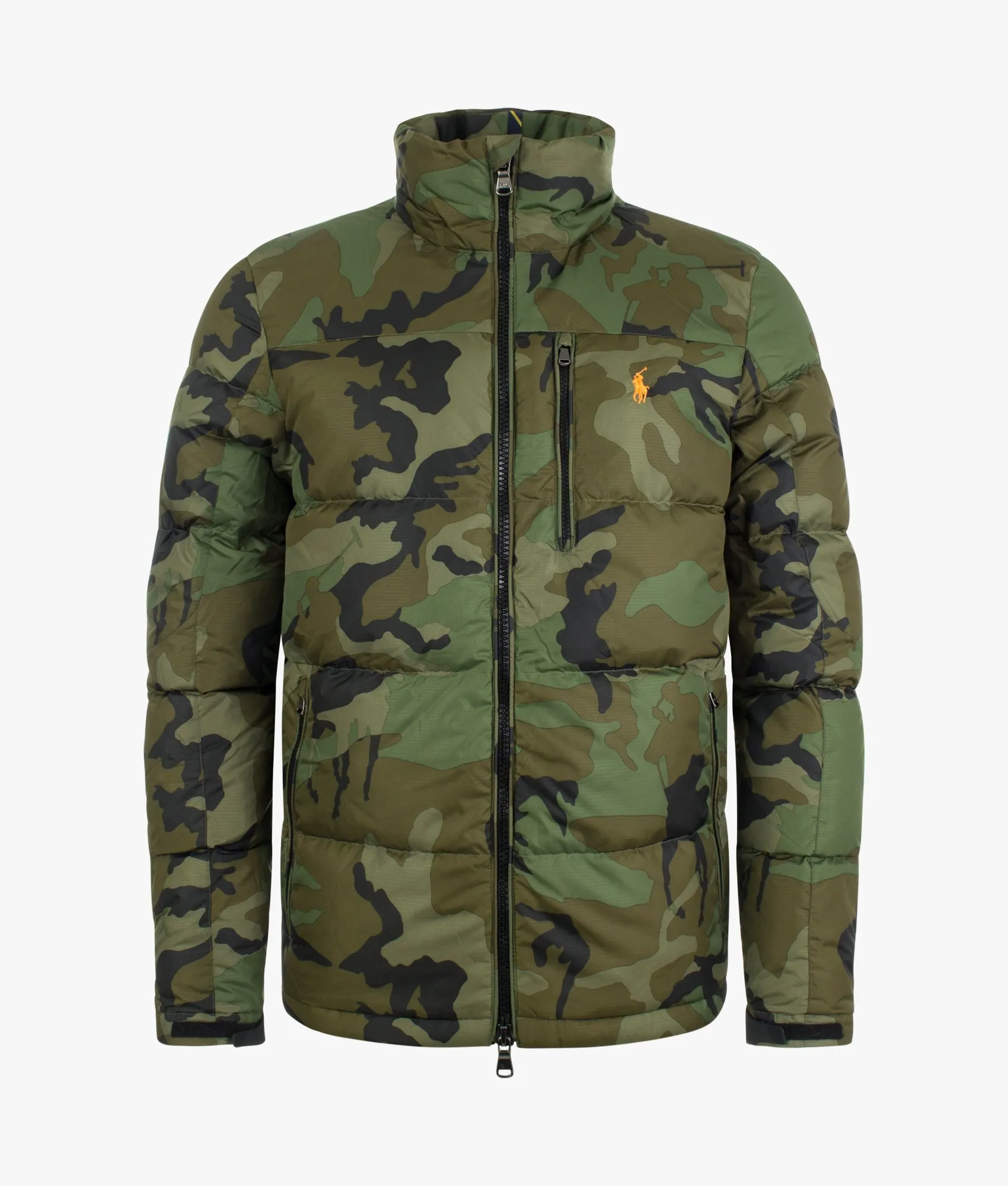 EL Cap Polo Player Camo Down Jacket