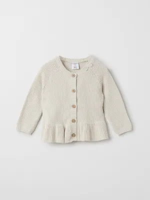 Fine Knit Baby Cardigan