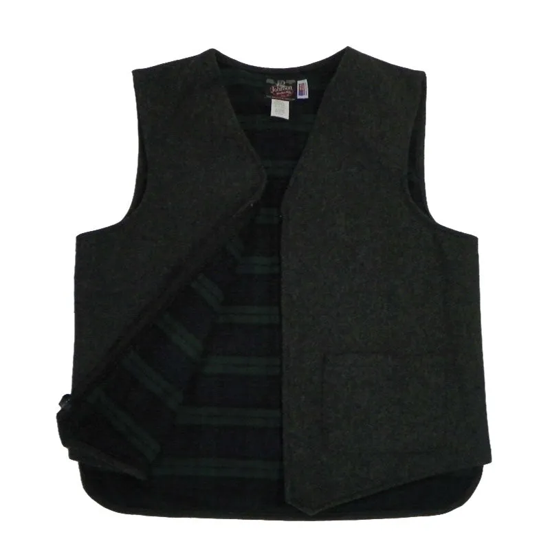 Flannel Lined Wool Vest