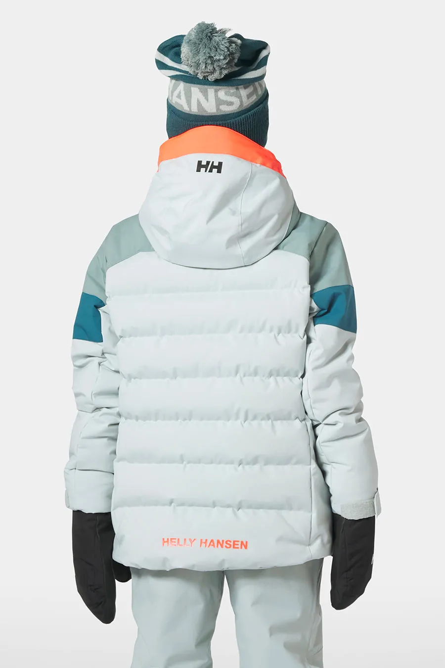 Girls Jacket - Ski Helly Hansen Diamond Green Mist