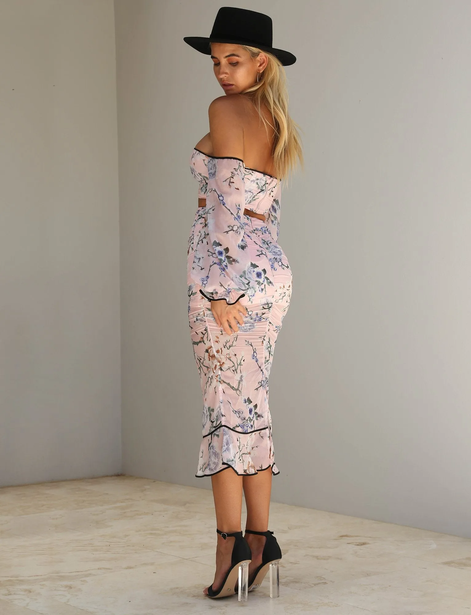 Giselle Skirt - Blush Floral