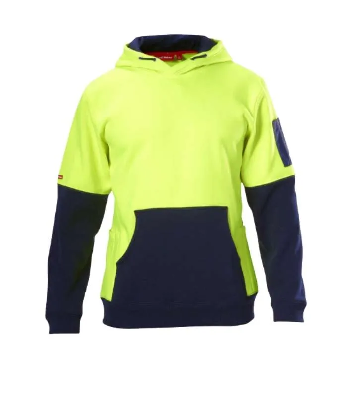 Hi Vis Brushed Fleece Hoodie