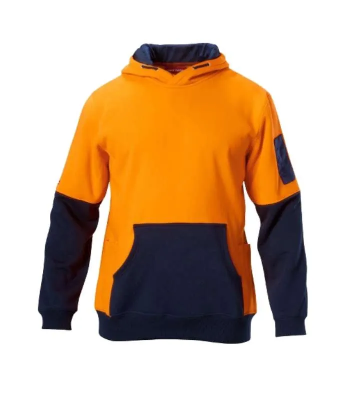 Hi Vis Brushed Fleece Hoodie