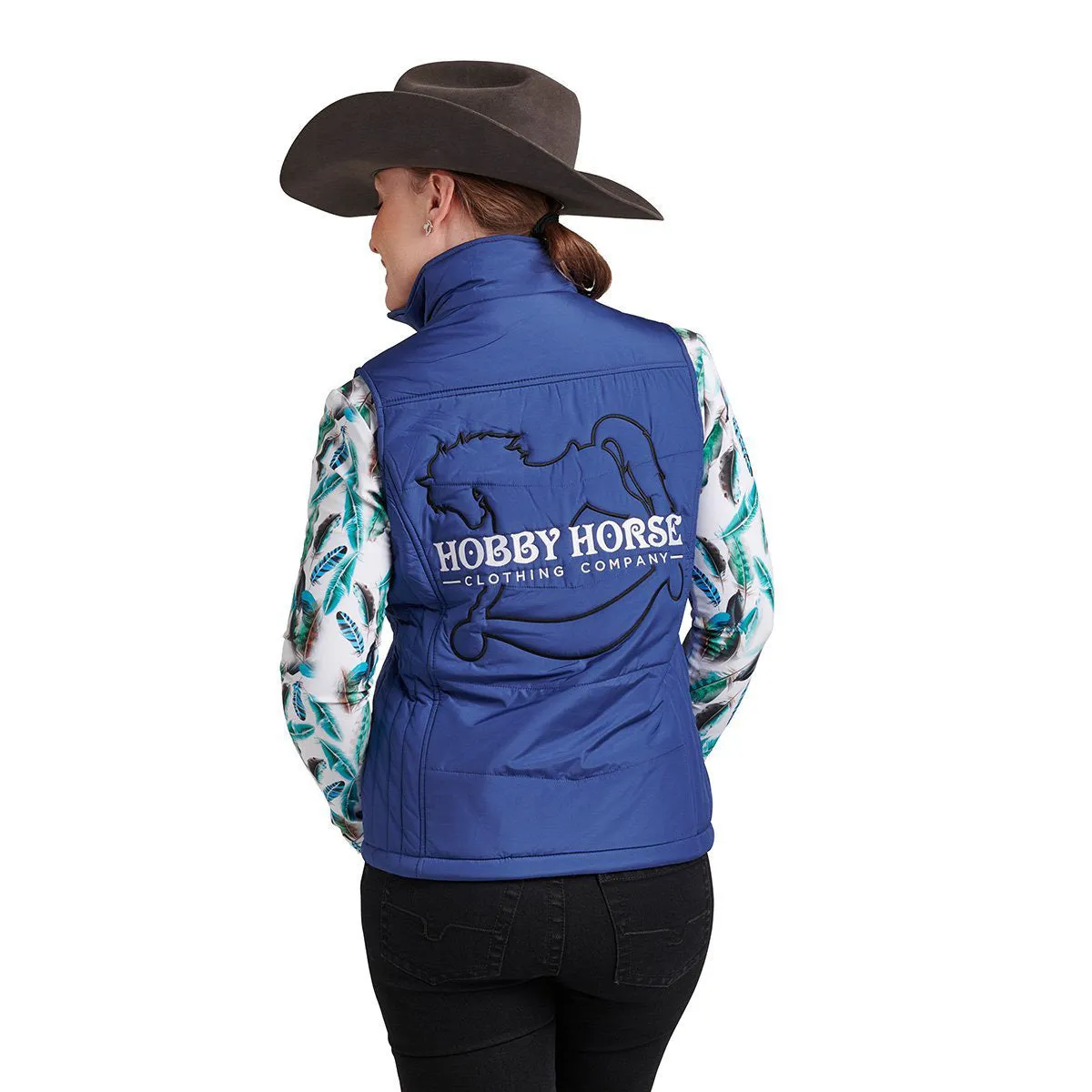 Hobby Horse Logo Puffy Vest