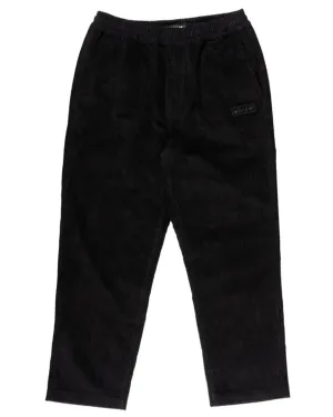 Hydra Corduroy Elastic Pants - Black