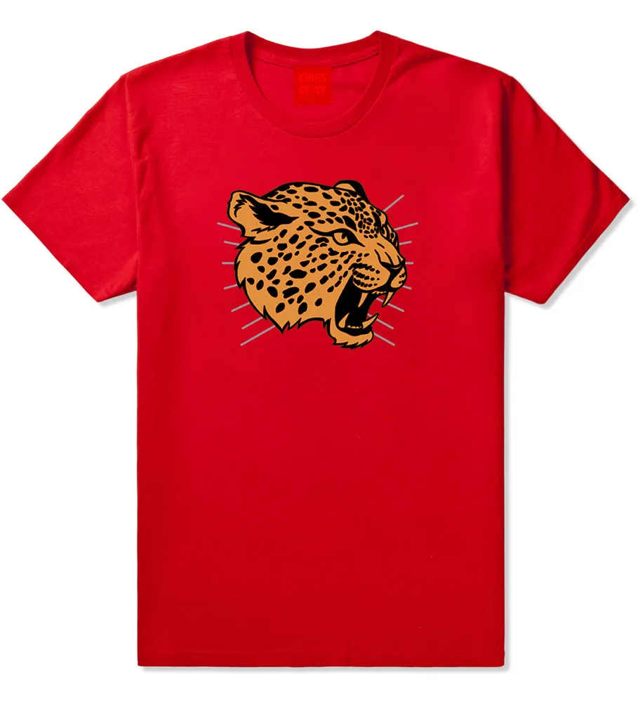 Jaguar Print Mens T-Shirt