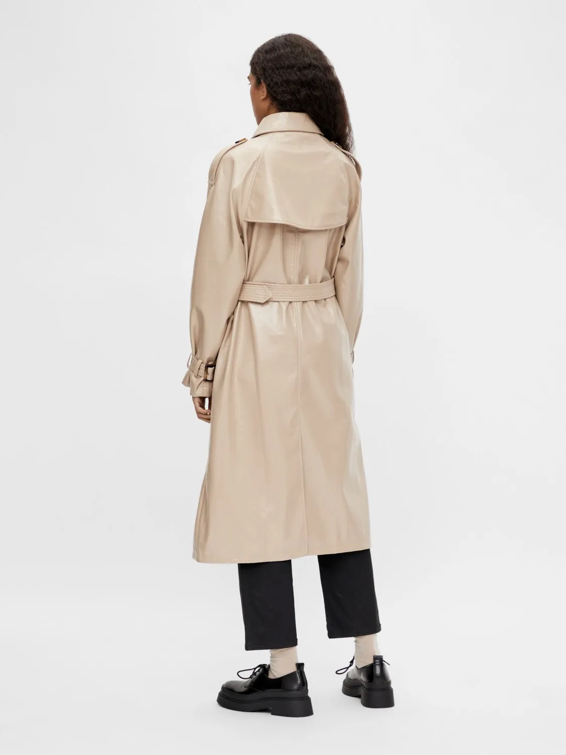 Jerika Trench Coat (Humus)