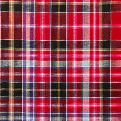 Lightweight Tartan by the meter  A-C