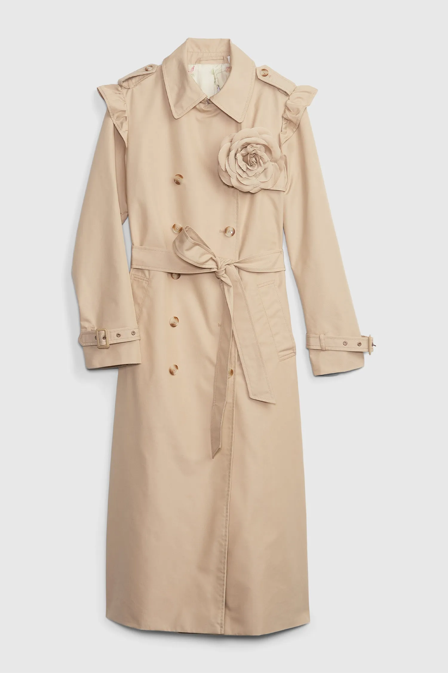 LoveShackFancy X Gap Trench Coat