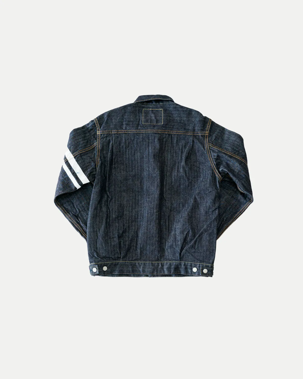 MJK0010M23 - 14oz Herringbone Type II Modified Jacket - Indigo