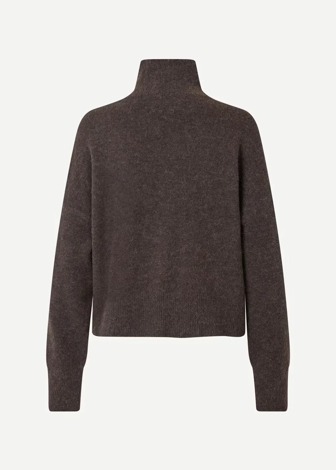 NOLA CASHMERE TURTLENECK | CHOCOLATE TORTE