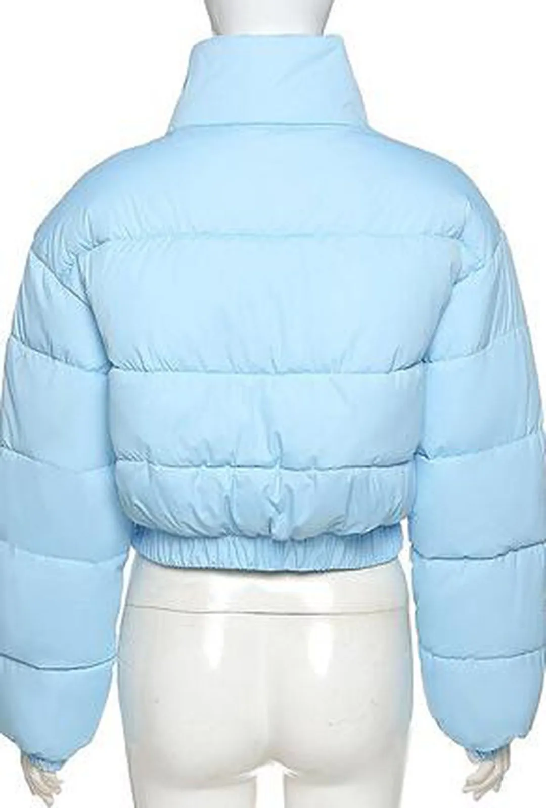 OLGA - CROP PUFFER JACKET