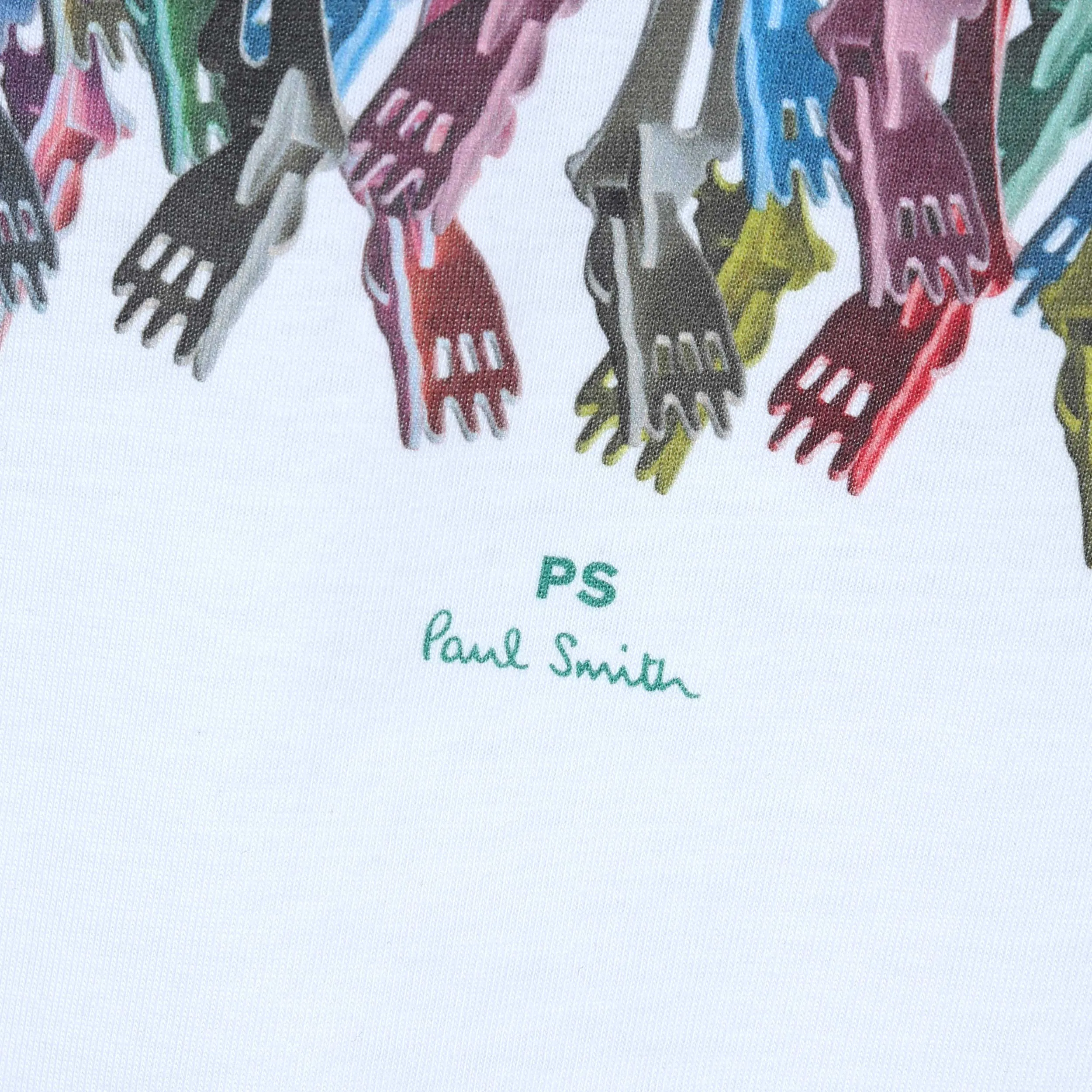 Paul Smith Skeletons T Shirt in White