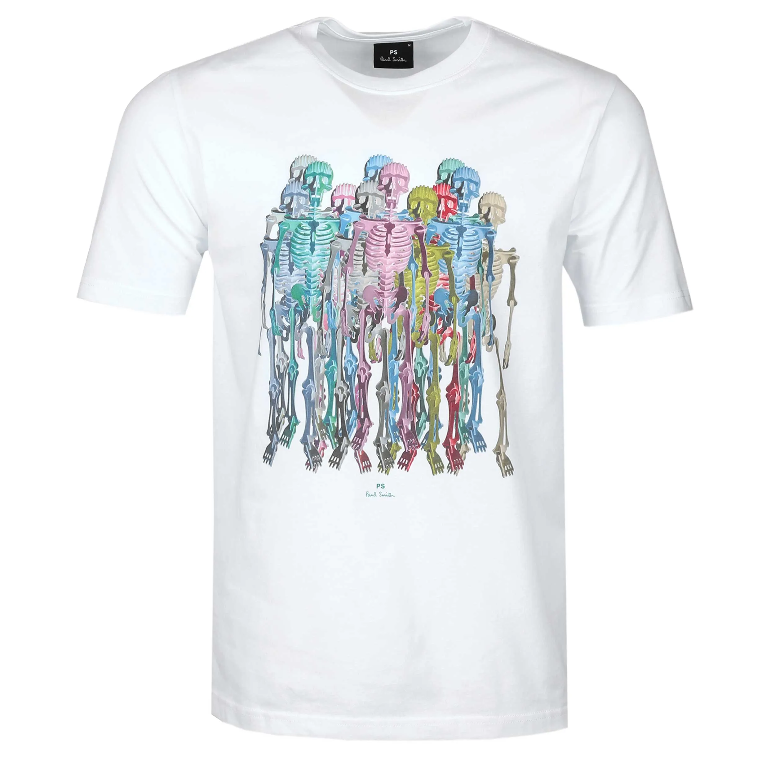 Paul Smith Skeletons T Shirt in White