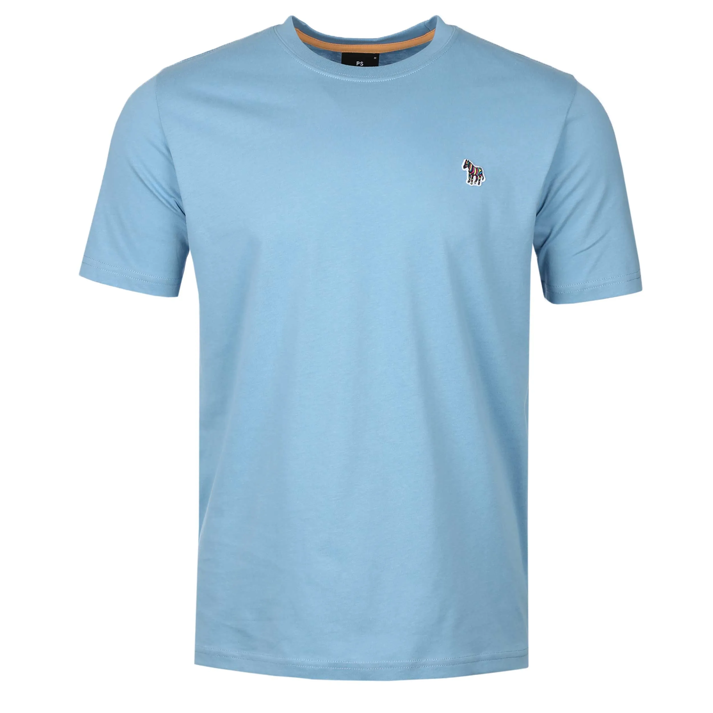 Paul Smith Zebra Badge T Shirt in Sky Blue