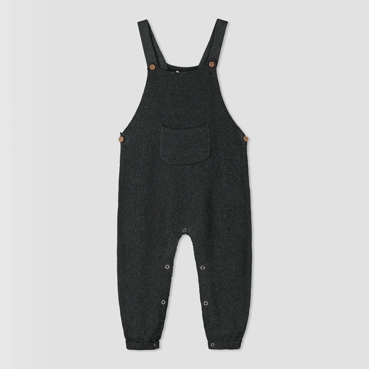 Perran overall in charcoal knit