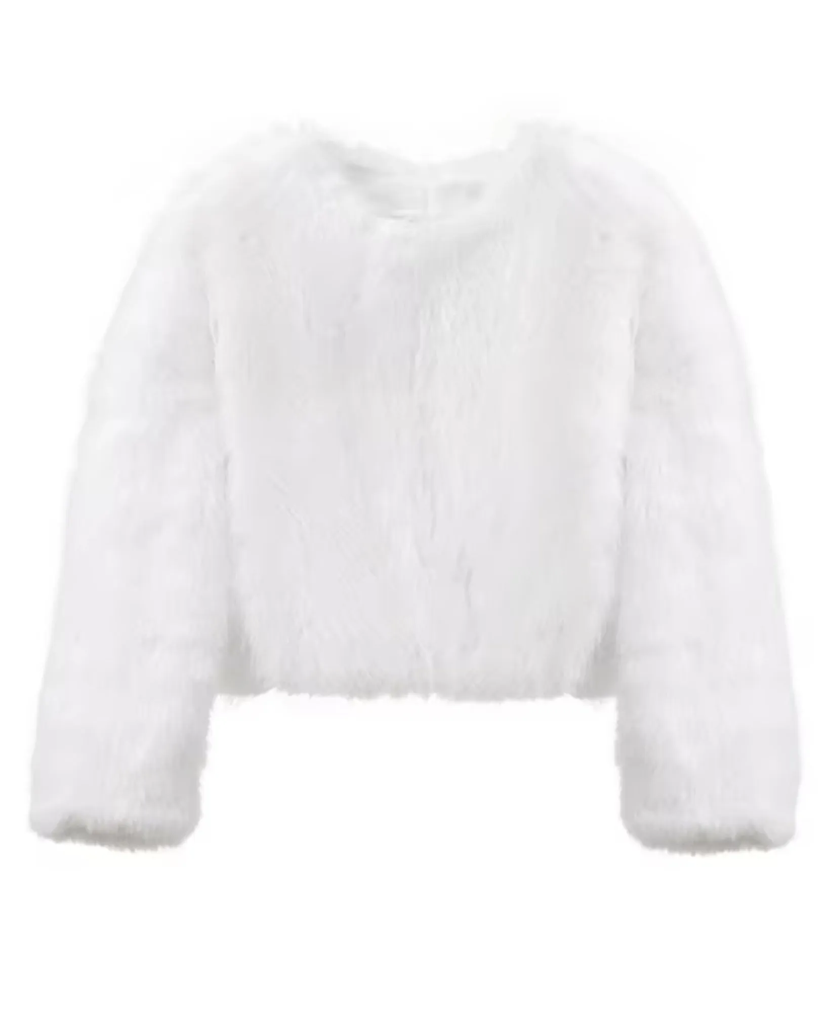 Plush Faux Fur Coat