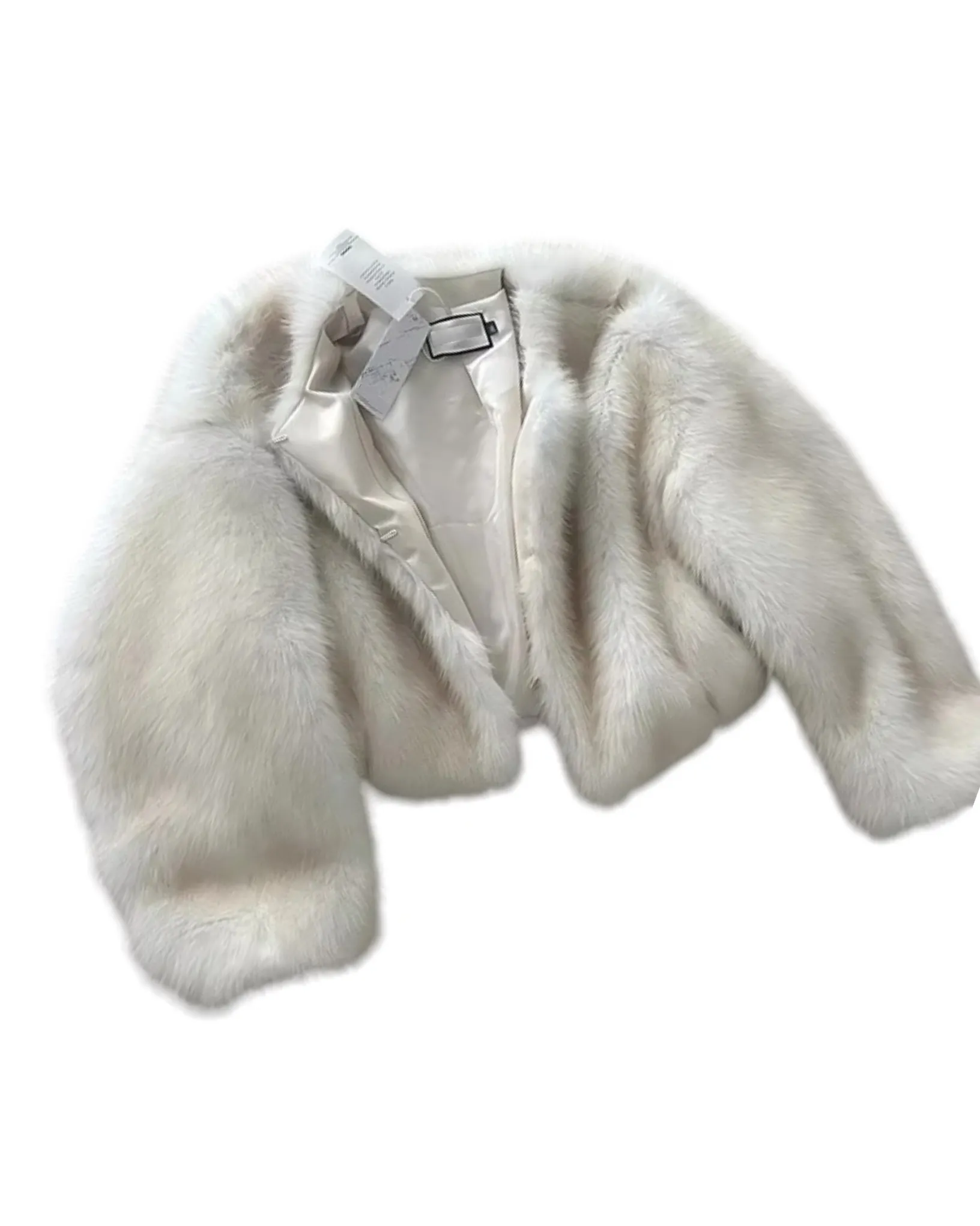 Plush Faux Fur Coat