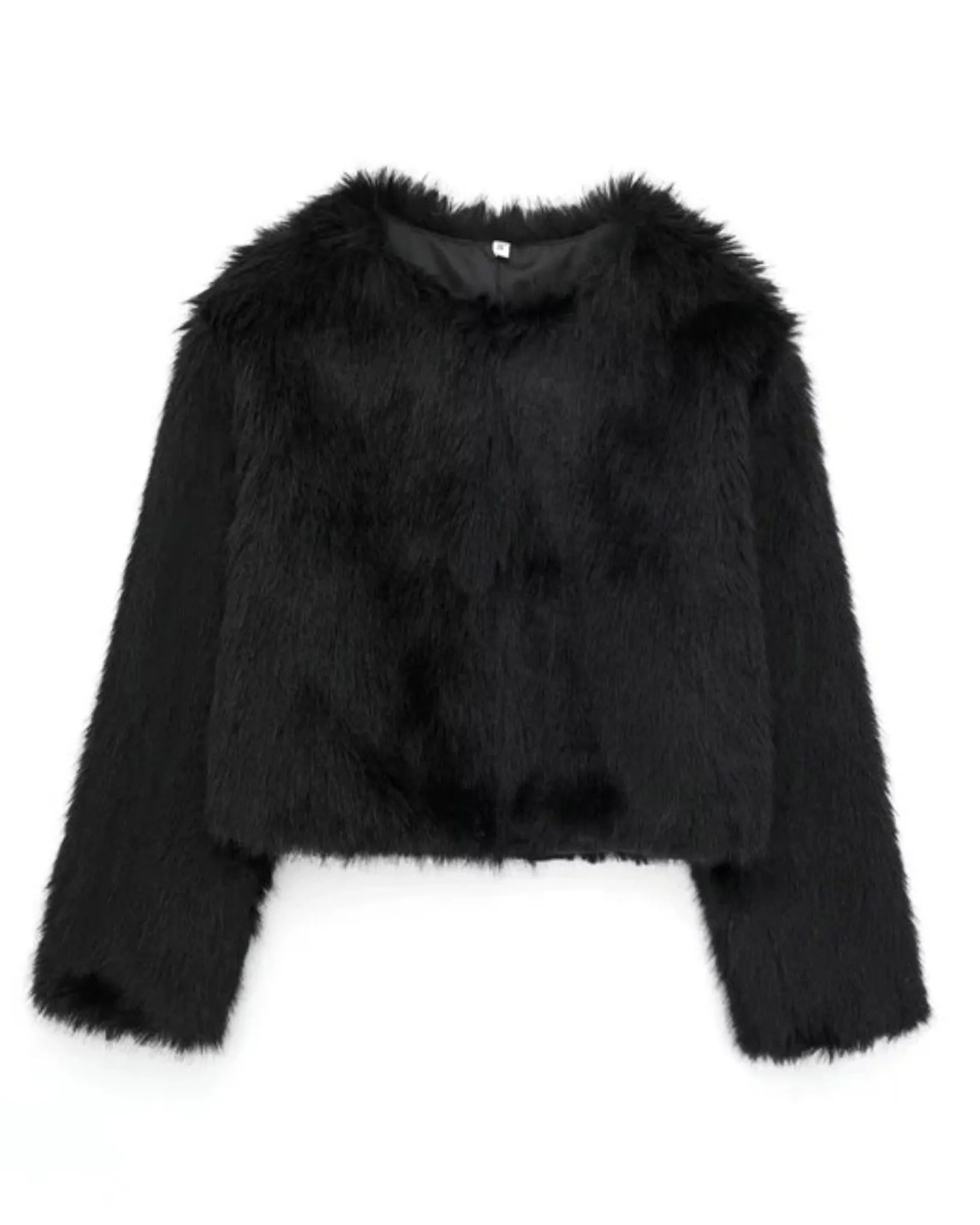 Plush Faux Fur Coat