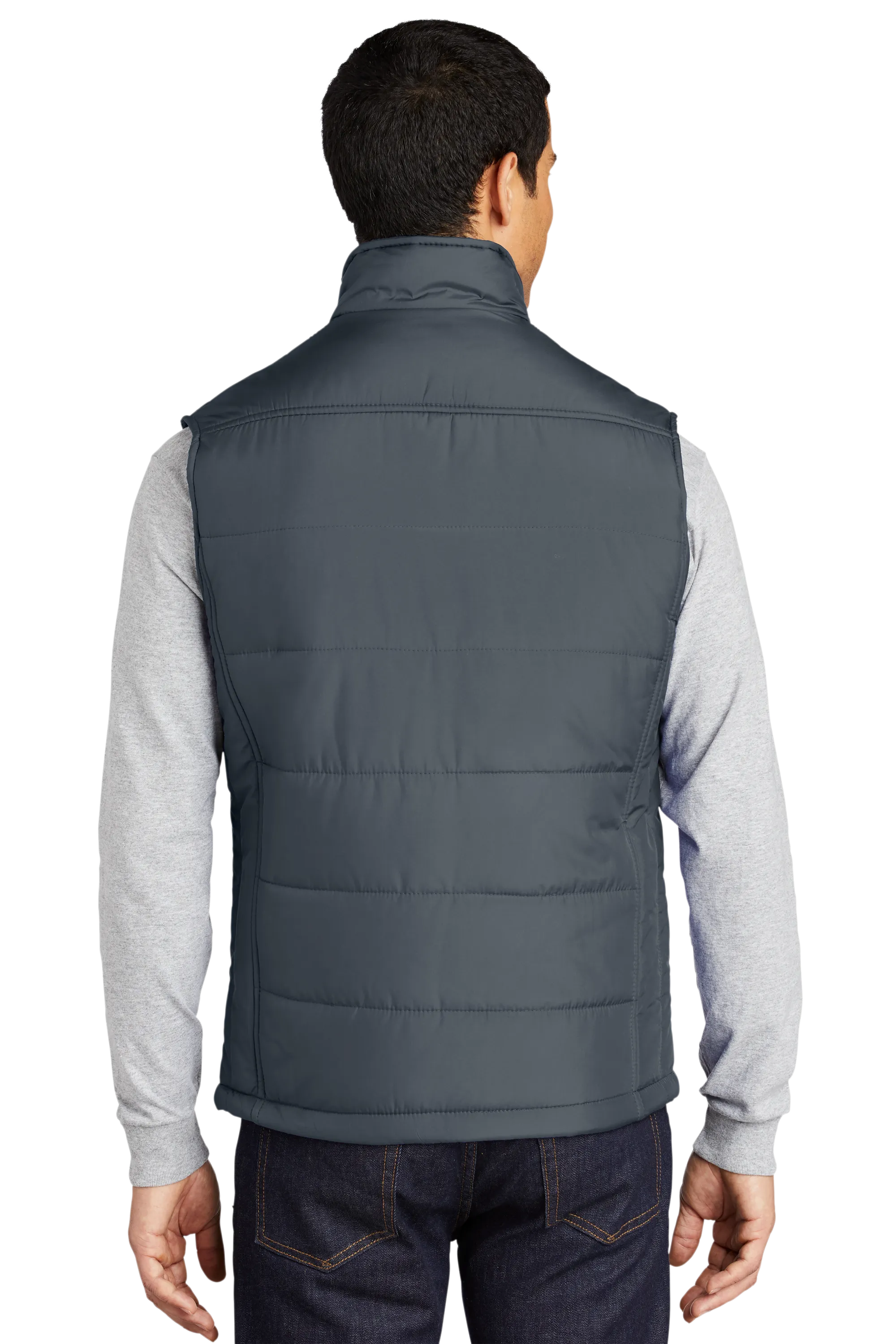 Port Authority® Puffy Vest - Dark Slate / Black