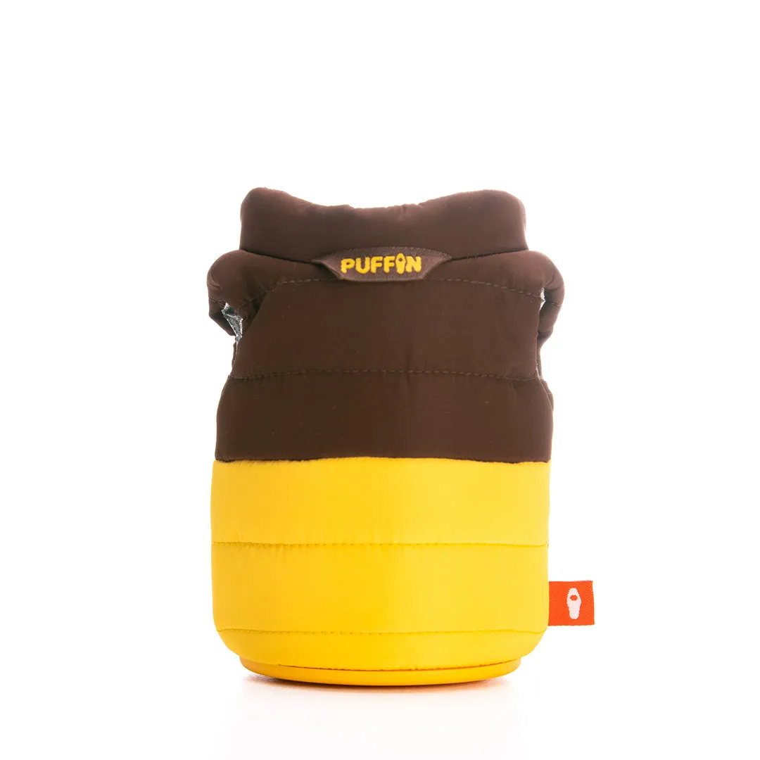 Puffin The Puffy Vest - Creamsicle/Chocolate