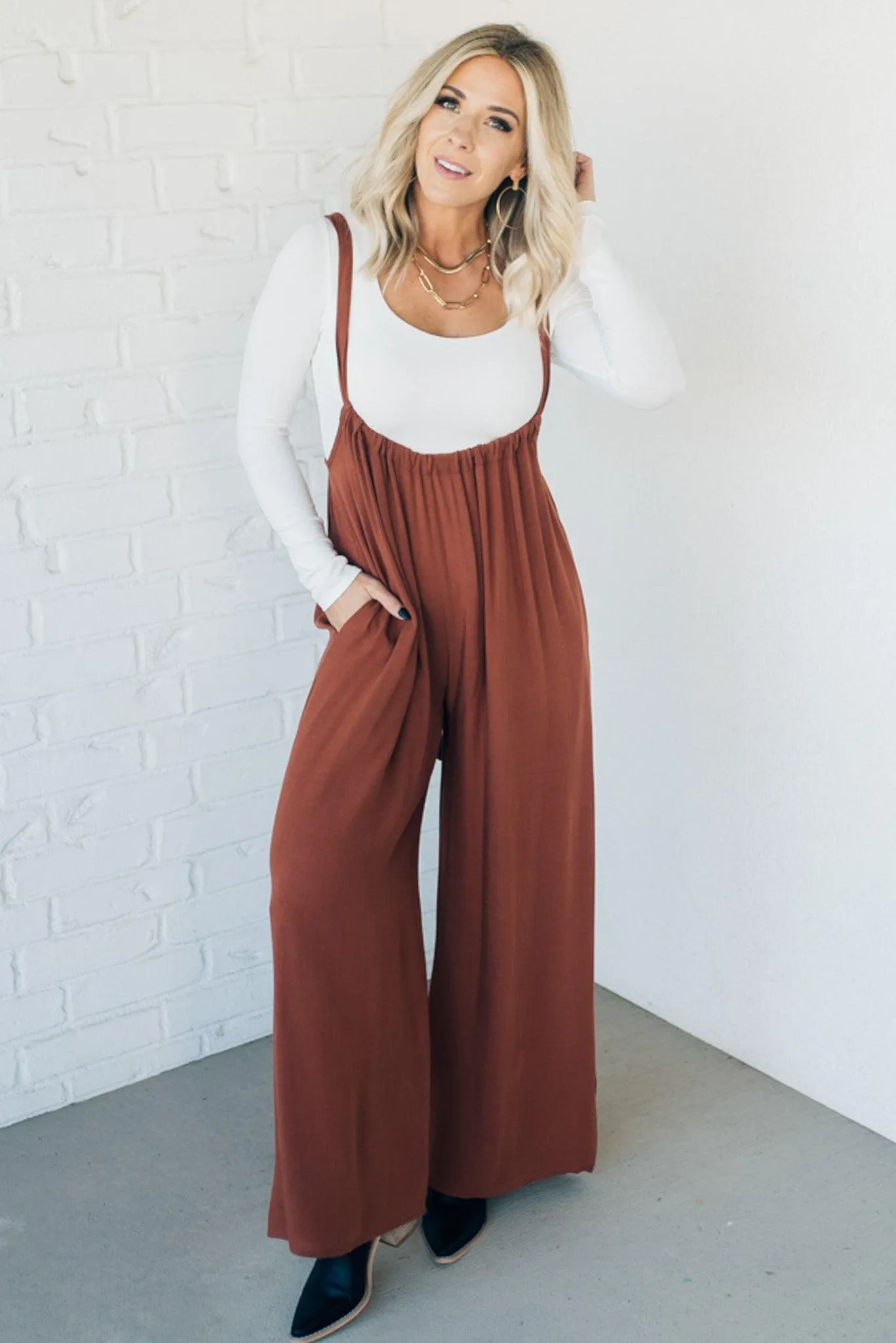 Rachel Slouchy Overalls