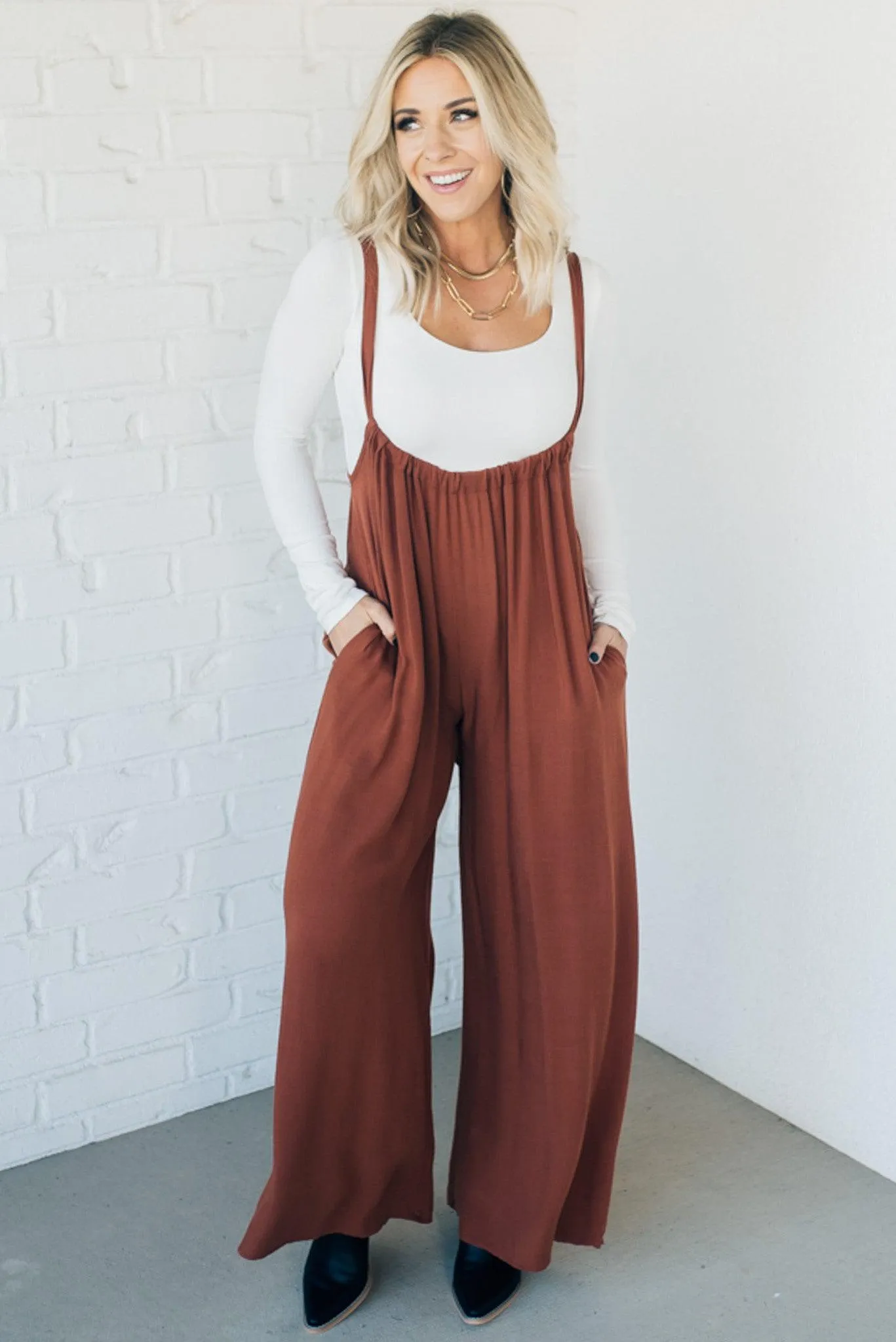 Rachel Slouchy Overalls