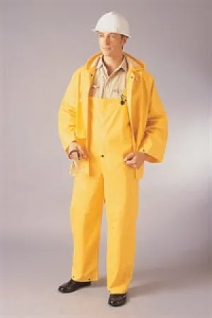 Rain suit 3 Piece Suit PVC Yellow - PVC R1500 - Sureguard