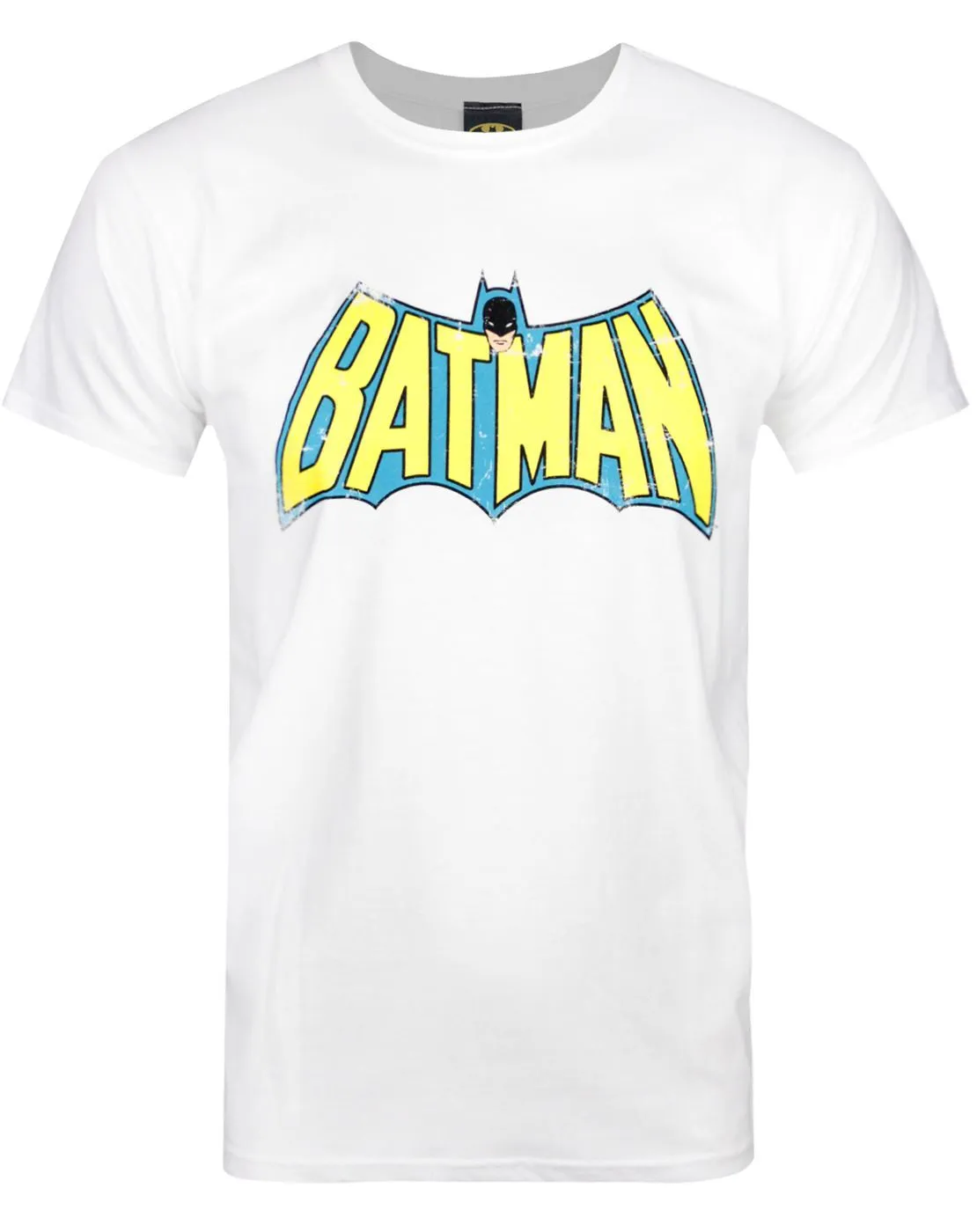 Red Label Batman Retro Logo Men's T-Shirt