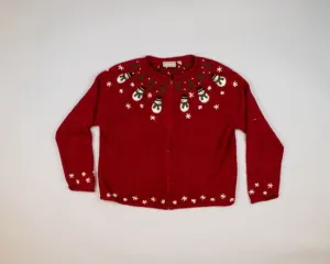 Ring Of Snowmen-Medium Christmas Sweater